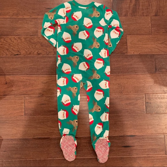 Carter’s Santa Print Blanket Sleeper - Picture 3 of 5